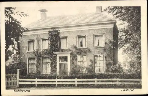 Ak Kolderveen Meppel Drenthe Niederlande, Pfarrhaus