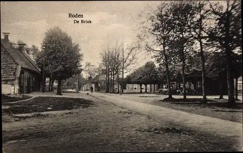 Ak Roden Drenthe Niederlande, De Brink