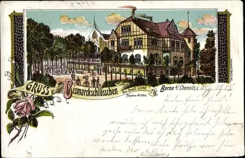 Litho Borna in Sachsen, Bismarckschlößchen