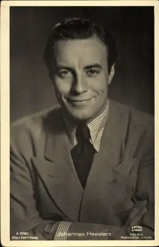 Ak Schauspieler Johannes Heesters, Portrait, Bavaria Film A 3570/1