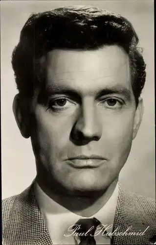 Ak Schauspieler Paul Hubschmid, Portrait aus dem Film Glücksritter