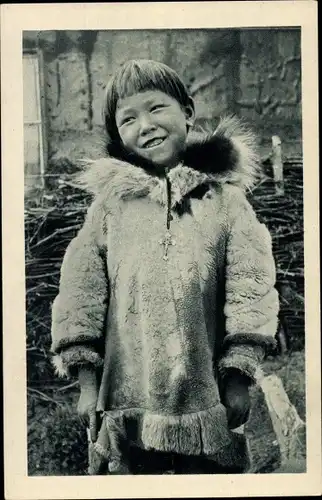 Ak Alaska, Eskimokind, Portrait