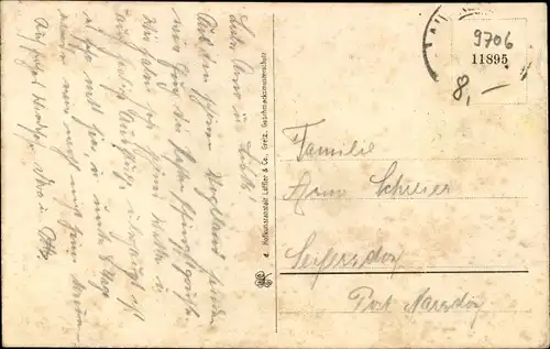 Ak Georgengrün Auerbach im Vogtland, Zöbischhaus, Ortsansicht