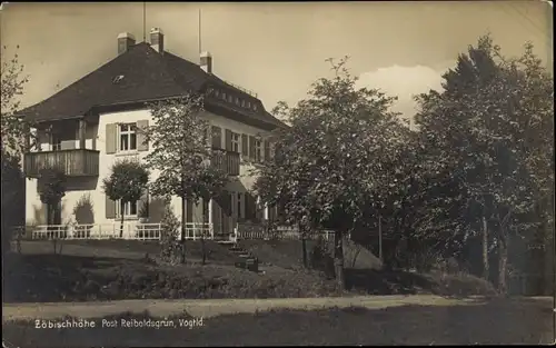 Ak Bad Reiboldsgrün Auerbach im Vogtland, Villa Zöbischhöhe