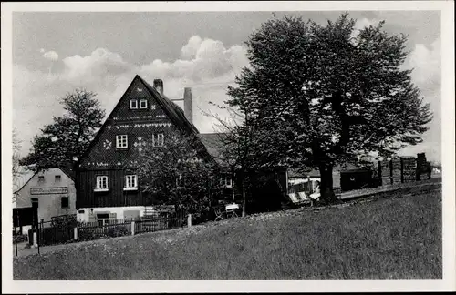 Ak Heidelberg Seiffen im Erzgebirge, Gasthaus Lindenhaus