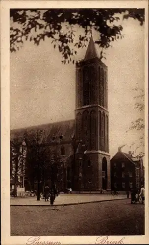 Ak Bussum Nordholland Niederlande, Brink