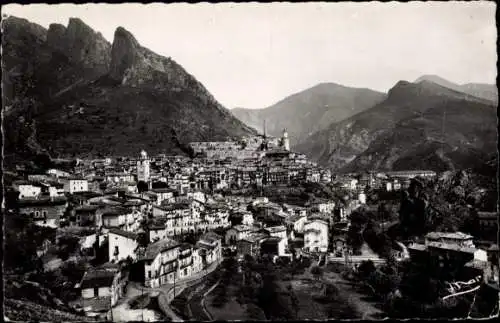 Ak San Dalmazzo di Tenda Saint Dalmas de Tende Alpes Maritimes, Gesamtansicht