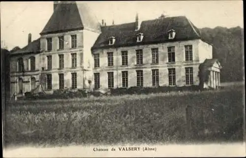 Ak Coeuvres Coeuvres und Valsery Aisne, Château