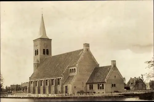 Ak Bleskensgraaf Molenlanden Südholland, Ned. Herv. Kerk