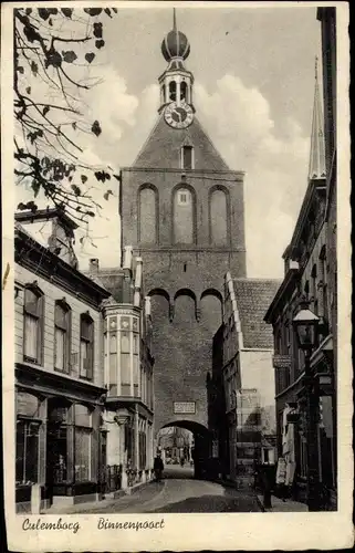 Ak Culemborg Gelderland, Binnenpoort