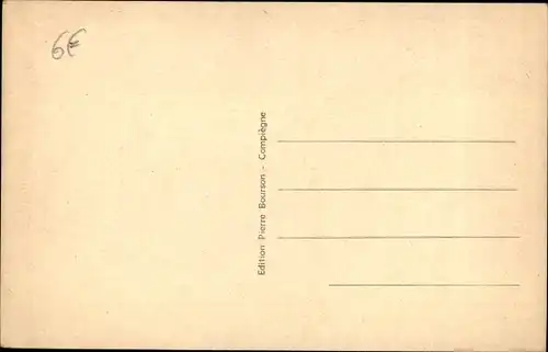 Ak Compiègne Oise, Kriegsdenkmal