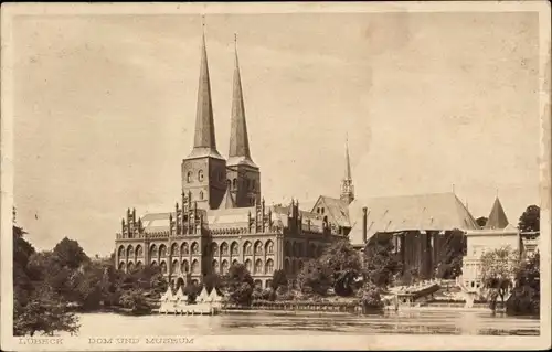 Ak Lübeck, Dom und Museum
