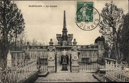 Ak Bazeilles Ardennes, La Crypte