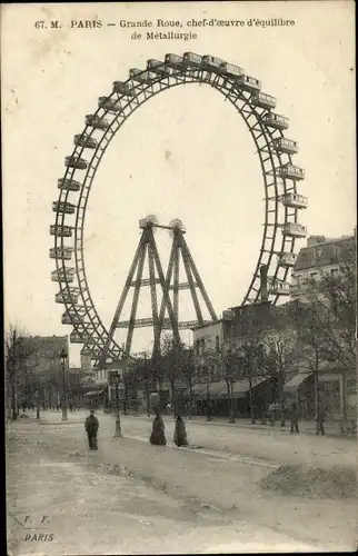 Ak Paris VII, Pariser Riesenrad