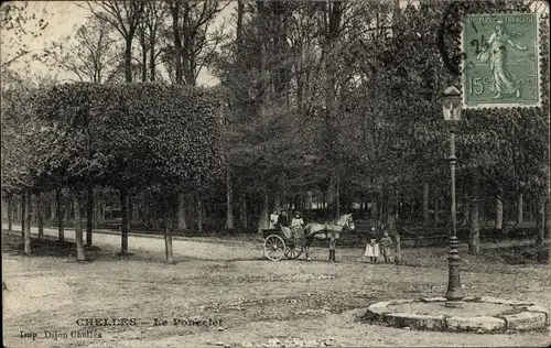 Ak Chelles Seine et Marne. Das Ponelet