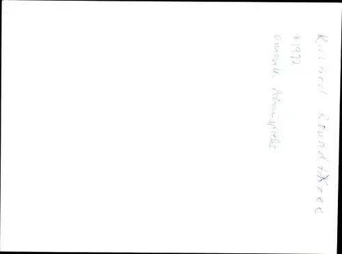 Ak Schauspieler Richard Roundtree, Portrait, Autogramm