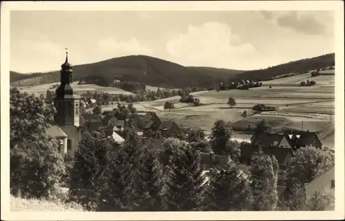 Ak Geising Altenberg im Erzgebirge, Panorama