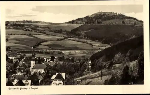 Ak Geising Altenberg im Erzgebirge, Panorama