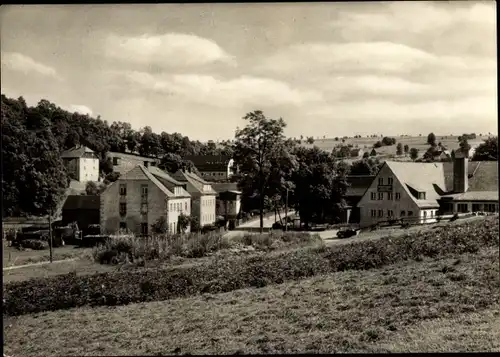 Ak Kratzhammer Altenberg im Erzgebirge, Ortsansicht