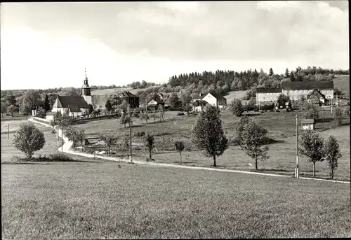 Ak Schellerhau Altenberg im Erzgebirge, Teilansicht, Kirche