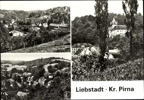 Ak Liebstadt Erzgebirge Sachsen, Teilansichten