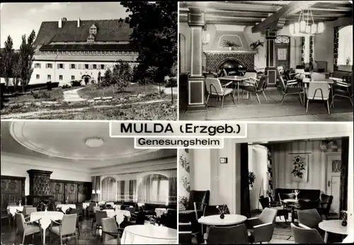 Ak Mulda im Erzgebirge, Genesungsheim