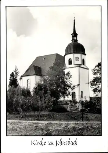 Ak Johnsbach Glashütte im Osterzgebirge, Kirche