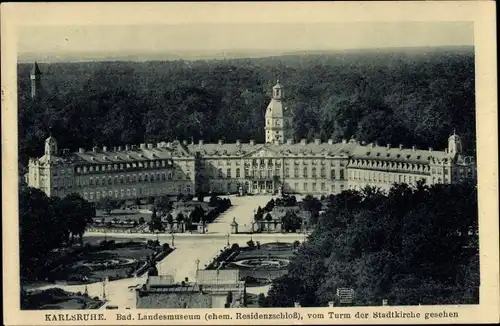 Ak Karlsruhe in Baden, Landesmuseum
