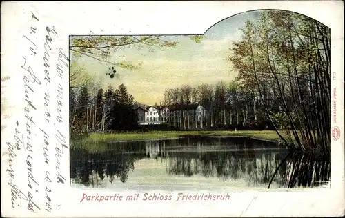 Ak Silk Reinbek in Schleswig Holstein, Schloss Friedrichsruh