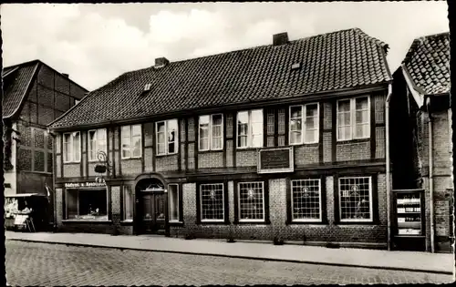 Ak Eutin in Ostholstein, Carl Maria von Weber Geburtshaus, Bäckerei