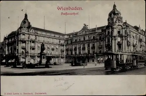 Ak Wiesbaden in Hessen, Nassauerhof