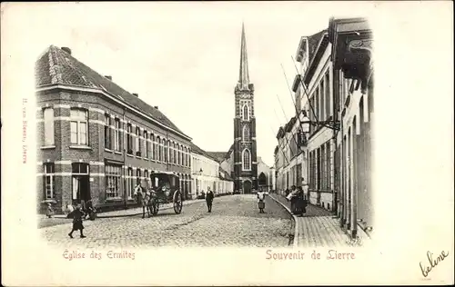 Ak Lier Lier Flandern Antwerpen, Eremitenkirche