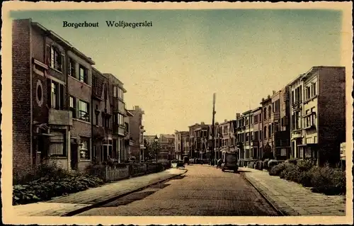 Ak Borgerhout Flandern Antwerpen, Wolfjaegersiel
