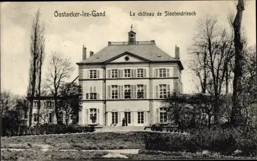 Ak Oostakker Oostacker lez Gent Ostflandern, Le Chateau de Slootendriesch