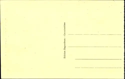 Ak Constantine Algerien, Rue de Echelle