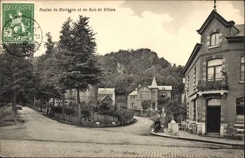 Ak Vielsalm Wallonien Luxemburg, Routes de Mariane und Bois de Villers