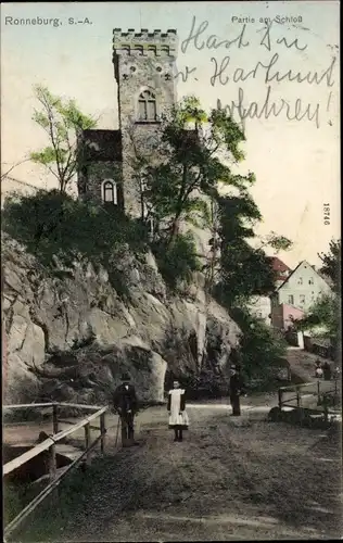 Ak Ronneburg in Thüringen, Schloss