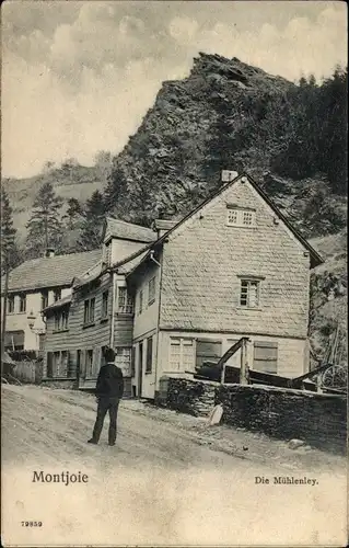 Ak Monschau Montjoie in der Eifel, Mühlenley