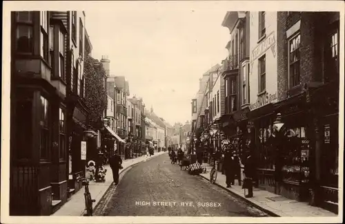 Ak Roggen East Sussex England, High Street