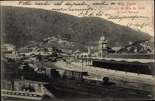 Ak São Paulo Brasilien, Estacao do Alto da Serra