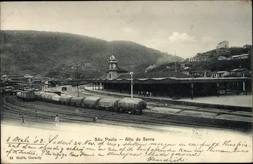 Ak São Paulo Brasilien, Alto da Serra