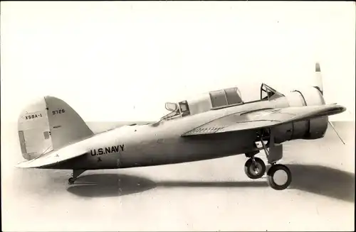 Ak US Amerikanisches Militärflugzeug, Brewster XSBA-1, US Navy