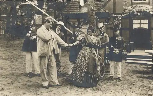 Ak Potsdam in Brandenburg, Potsdamer Festspiele, Die erste Eisenbahn