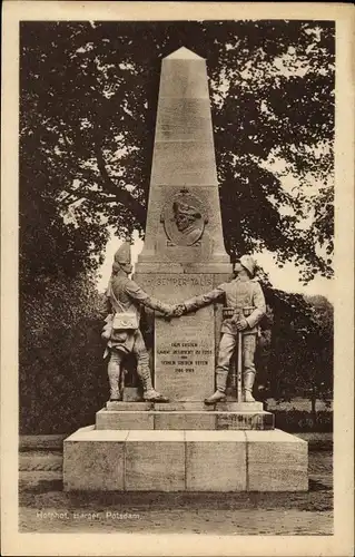 Ak Potsdam in Brandenburg, Denkmal I. Garde Regiment zu Fuß