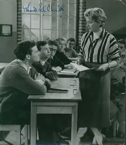Foto Schauspielerin Luise Ullrich, Autogramm