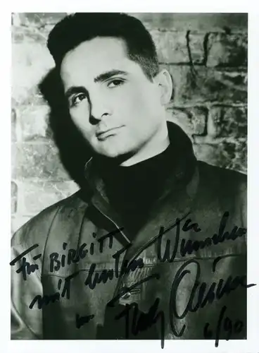 Foto Schauspieler und Sänger Freddy Quinn, Portrait, Autogramm