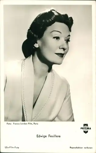 Ak Schauspielerin Edwige Feuillère, Portrait, Film Erwachende Herzen