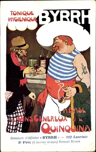 Ak Tonique Hygienique Byrrh, Reklame, Quinquina