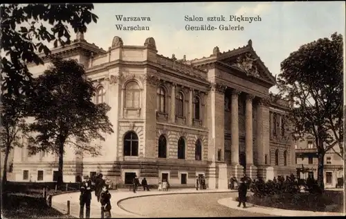 Ak Warszawa Warschau Polen, Gemäldegalerie