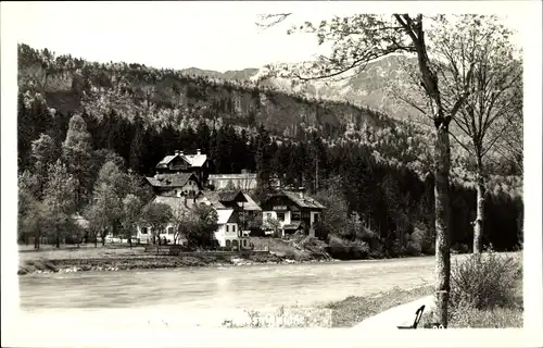 Foto Ak Bad Goisern Oberösterreich, Teilansicht, Mühle